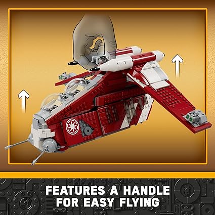 Features a handle for easy flying.
