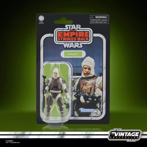 Hasbro Star Wars The Vintage Collection Dengar in packaging.