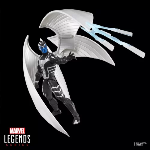 Hasbro Marvel Legends Series X-Force Archangel wing blade attack.