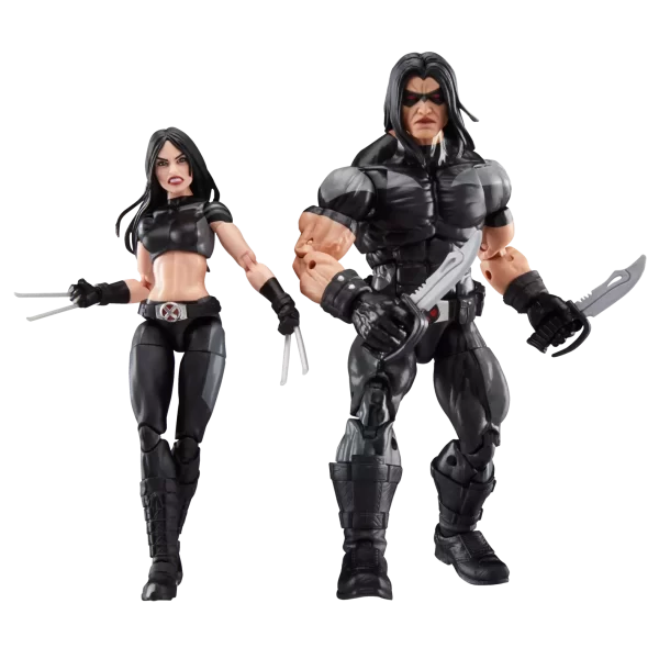 Hasbro Marvel Legends Series X-Force X-23 & Warpath 2 pack.