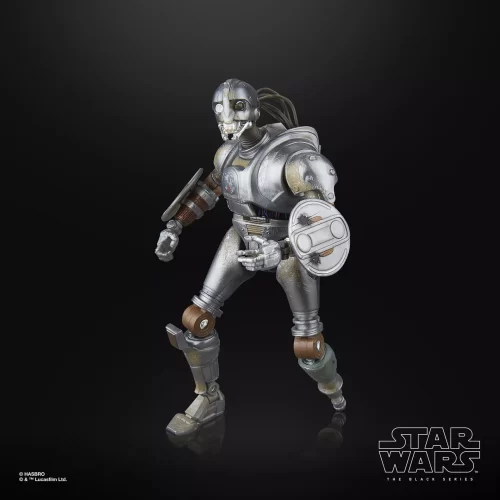 Hasbro Star Wars The Black Series SM-33 in a running pose.
