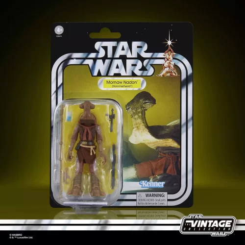 Hasbro Star Wars The Vintage Collection Momaw Nadon in packaging.