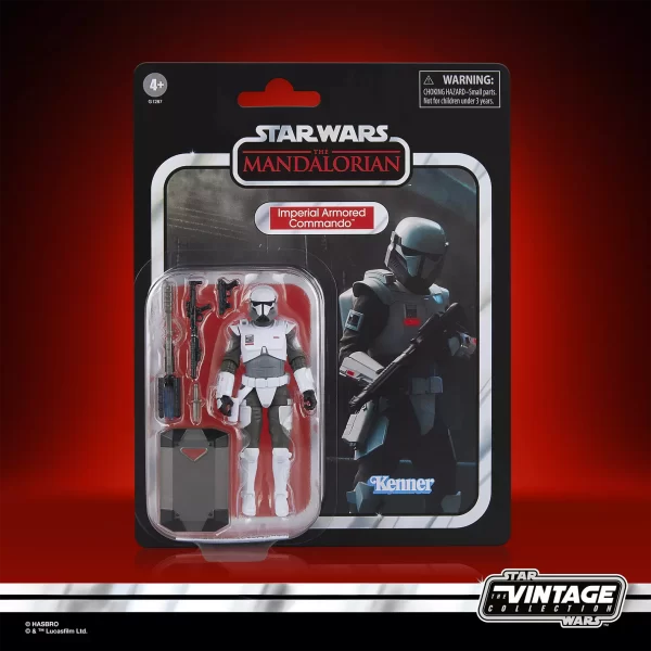 Hasbro Star Wars The Vintage Collection Imperial Armored Commando in packaging.