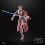 Hasbro Star Wars The Black Series Ezra Bridger (Peridea) running with light saber.