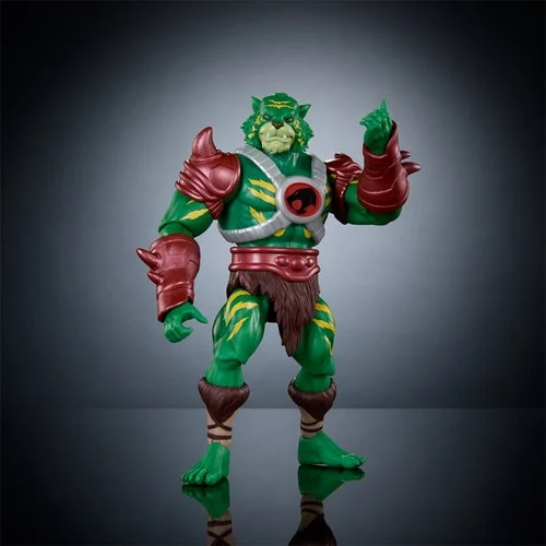 Mattel Masters of the Univers x ThunderCats Origins Battle Cat Man in a vanilla pose.