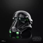 Hasbro Star Wars The Black Series Imperial Death Trooper Helmet.