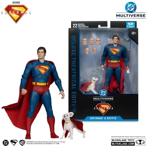 DC Multiverse Superman and Krypto Superman Movie Deluxe - Image 6
