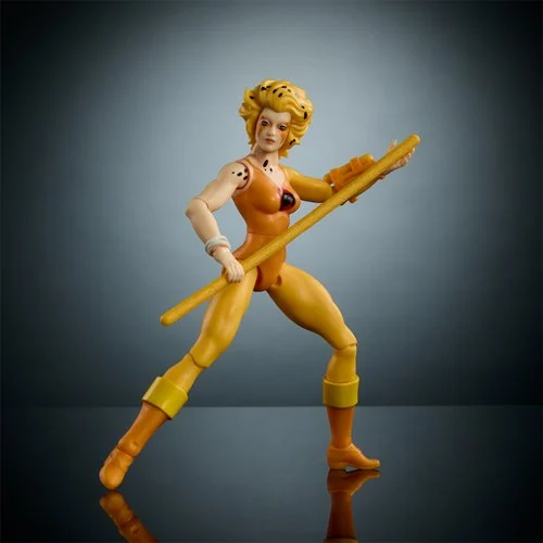 Mattel Masters of the Universe and ThunderCats Origins Cheetara with staff.