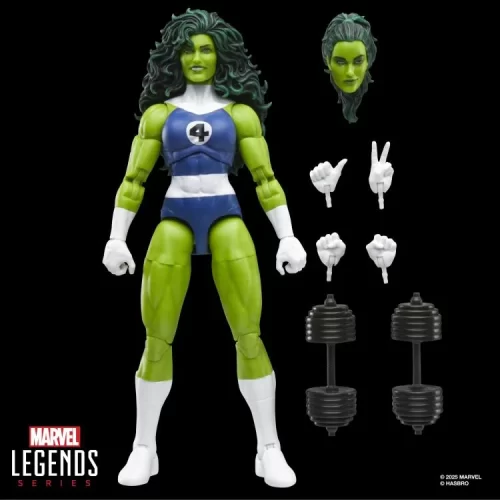 Marvel Legends She-Hulk Fantastic Four Retro - Image 8