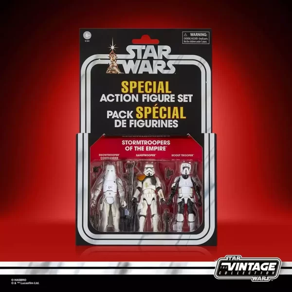 Hasbro Star Wars The Vintage Collection Storm Troopers of The Empire 3 pack.