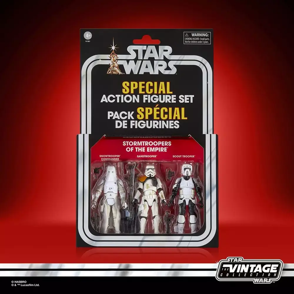 Hasbro Star Wars The Vintage Collection Storm Troopers of The Empire 3 pack.