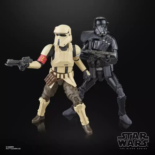 Hasbro Star Wars The Black Series Shoretrooper & Death Trooper.