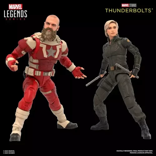 Hasbro Marvel Legends Yelena Belova and Red Guardian two pack.