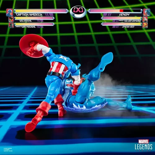 Marvel Legends Gamerverse Captain America vs Venom - Image 4
