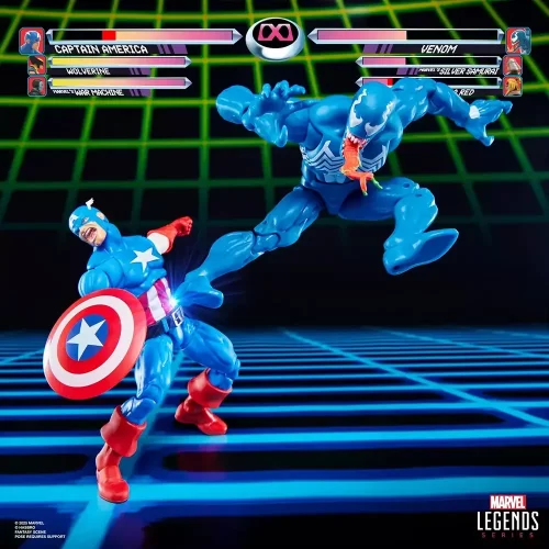Marvel Legends Gamerverse Captain America vs Venom - Image 3