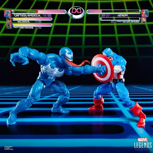 Marvel Legends Gamerverse Captain America vs Venom - Image 5