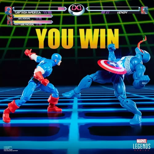 Marvel Legends Gamerverse Captain America vs Venom - Image 6
