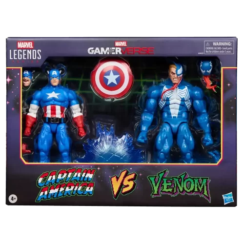 Marvel Legends Gamerverse Captain America vs Venom - Image 12