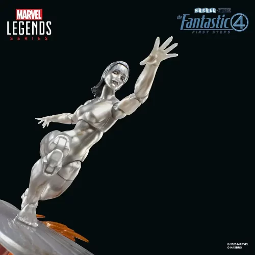 Hasbro Marvel Legends Silver Surfer (Fantastic Four First Steps) reaching pose.