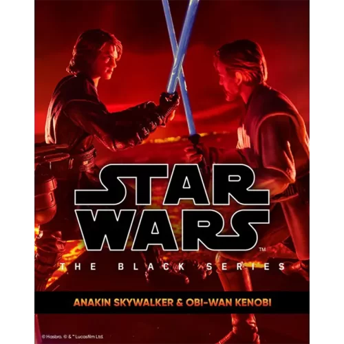 Hasbro Star Wars The Black Series Anakin Skywalker & Obi-Wan Kenobi SDCC 2025 exclusive.