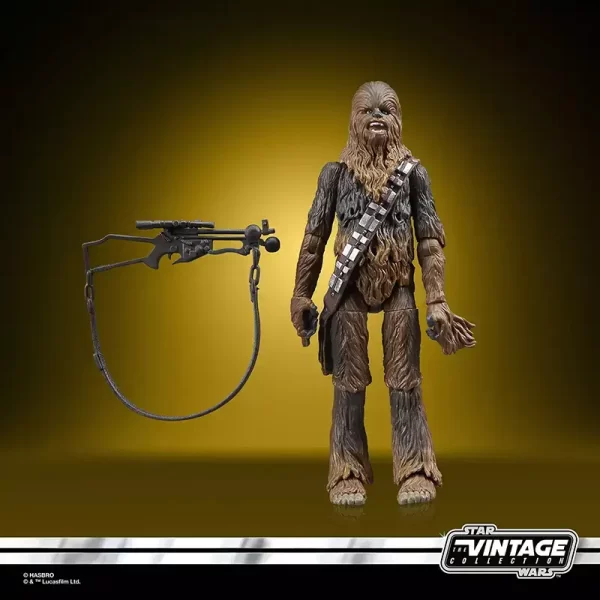 Hasbro Star Wars The Vintage Collection Chewbacca with accessory.