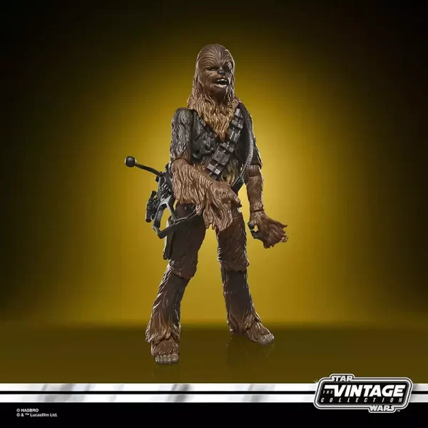 Hasbro Star Wars The Vintage Collection Chewbacca growling.