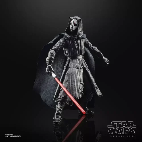 Hasbro Star Wars The Black Series Gaming Greats Darth Nihilus ready to duel.