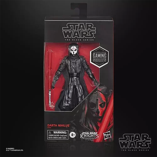 Hasbro Star Wars The Black Series Gaming Greats Darth Nihilus in box