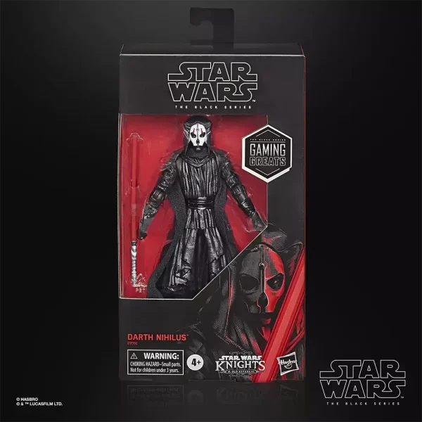 Hasbro Star Wars The Black Series Gaming Greats Darth Nihilus in box
