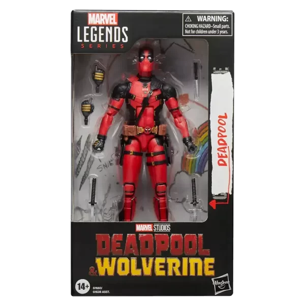 Hasbro Marvel Legends Deadpool (Deadpool & Wolverine) in packaging.