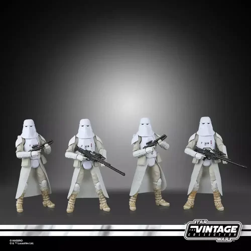 Hasbro Star Wars The Vintage Collection Snowtrooper 4-Pack.