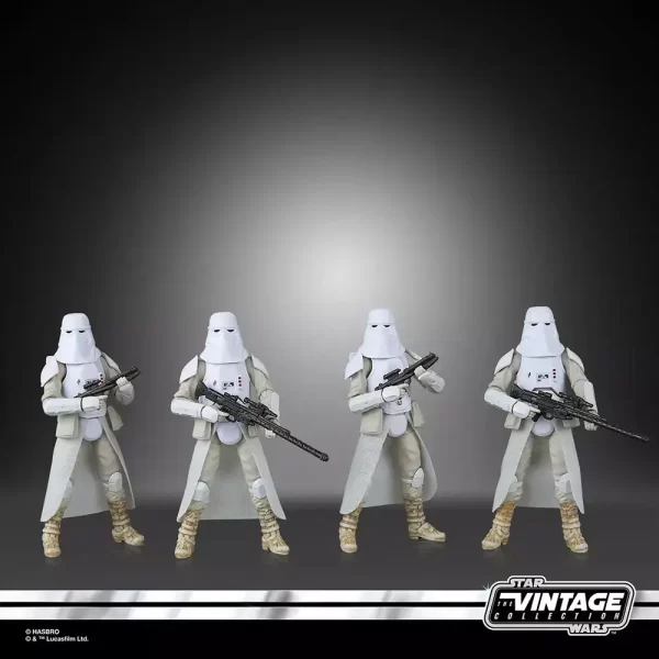 Hasbro Star Wars The Vintage Collection Snowtrooper 4-Pack.