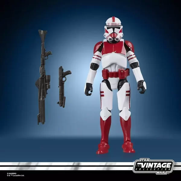 Hasbro Star Wars The Vintage Collection Imperial Shock Trooper with accessories.