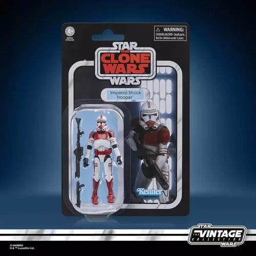 Hasbro Star Wars The Vintage Collection Imperial Shock Trooper in packaging.