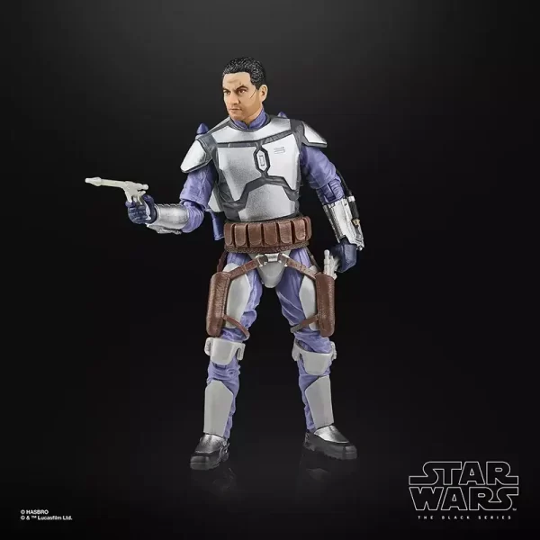 Hasbro Star Wars The Black Series Jango Fett quick draw pose.