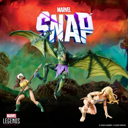 Hasbro Marvel Legends SNAP Savage Land 3-Pack, SDCC 2025 exclusive.