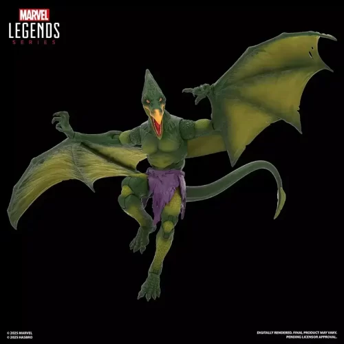 Hasbro Marvel Legends Gamerverse SNAP Savage Land 3-Pack Sauron in flight.