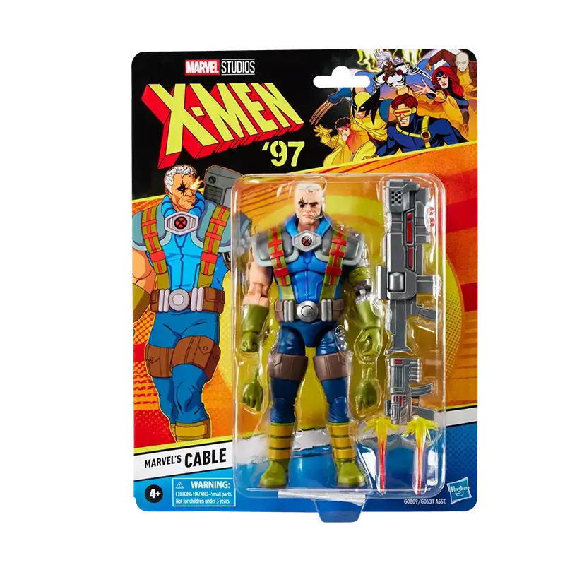Hasbro Marvel Legends X-Men '97 Cable in packaging.