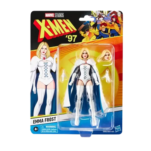 Hasbro Marvel Legends X-Men '97 Emma Frost in packaging.