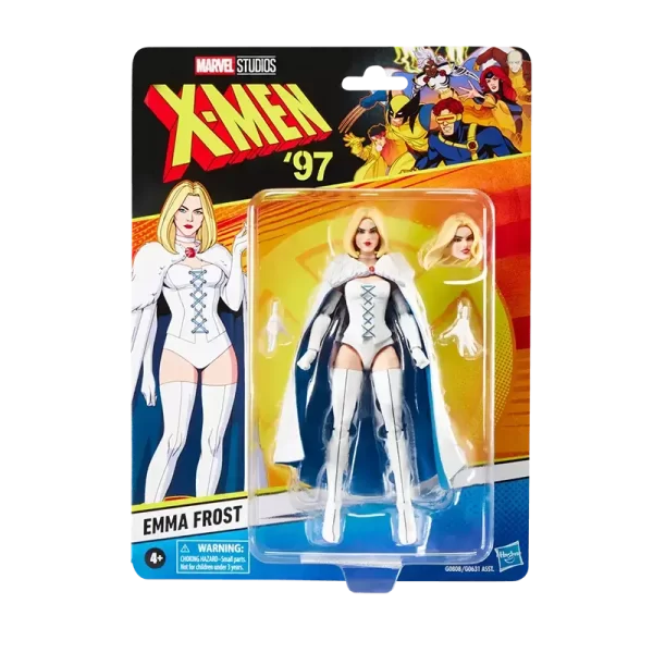 Hasbro Marvel Legends X-Men '97 Emma Frost in packaging.