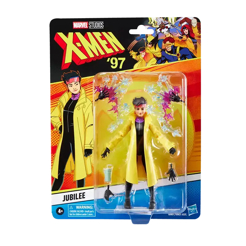 Hasbro Marvel Legends X-Men '97 Jubilee in packaging.