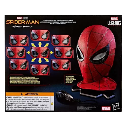 Marvel Legends Spider-Man: Homecoming Electronic Expressive Mask - Image 14