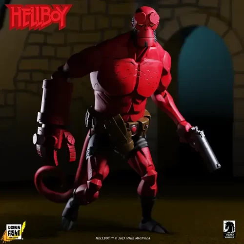 Boss Fight Studio Hellboy (Box Full of Evil) 1:12 action figure.