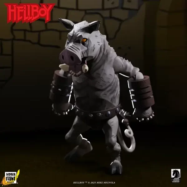 Boss Fight Studio Hellboy Gruagach (The Wild Hunt) 1:12 scale action figure.