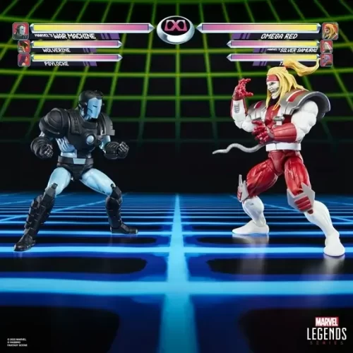 Hasbro Marvel Legends Gamerverse War Machine vs Omega Red