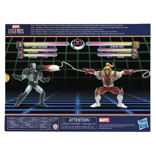 Marvel Legends Gamerverse War Machine vs Omega Red - Image 13