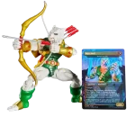 Hasbro Marvel Legends Magic: The Gathering Man-Wolf with bow and arrow.