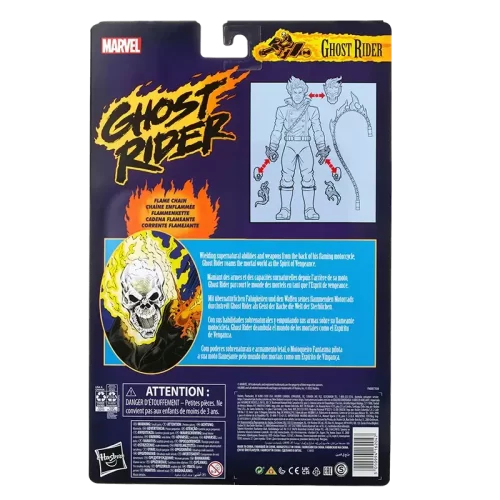 Marvel Legends Retro Ghost Rider - Image 7