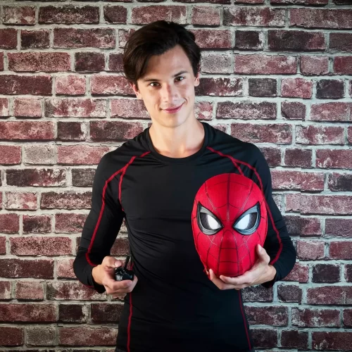 Marvel Legends Spider-Man: Homecoming Electronic Expressive Mask - Image 8