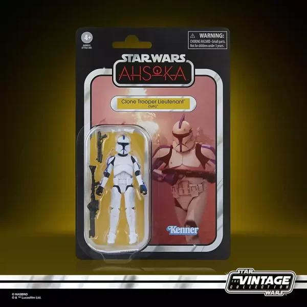 Hasbro Star Wars The Vintage Collection Clone Trooper Lieutenant (Teth) in packaging.